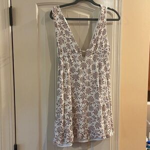 Floral Sleeveless Dress size medium